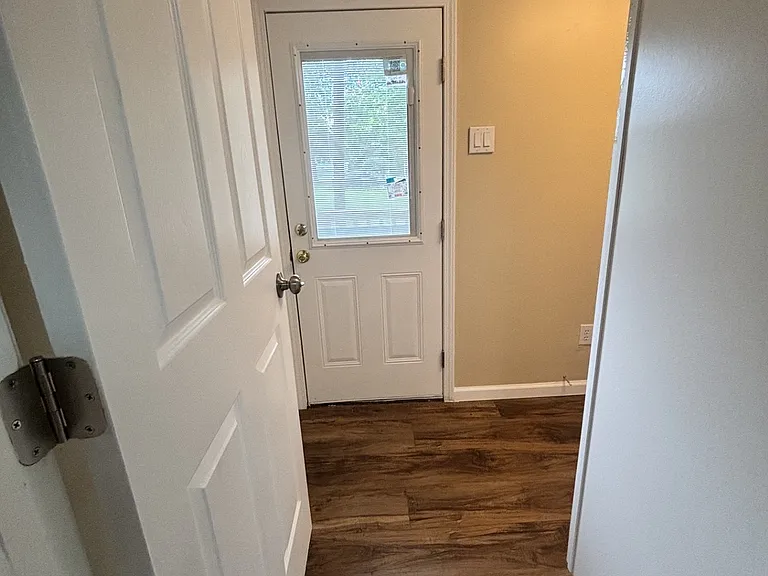 Entrance to laundry room