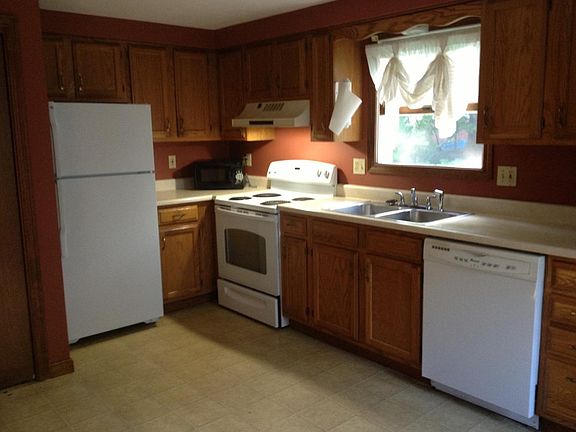 large kitchen with new appliances