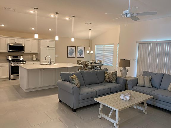 Open Living/Dining/Kitchen