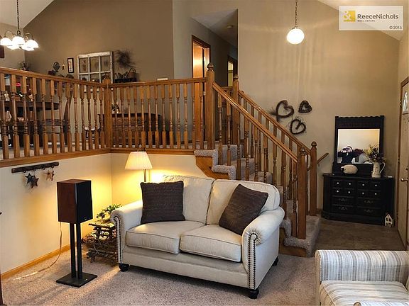 Open, social floor plan.