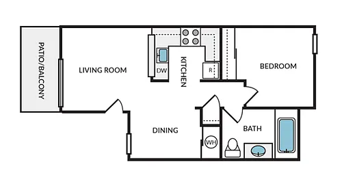 Floor plan The Alder