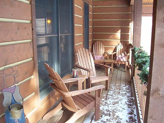 Covered front porch