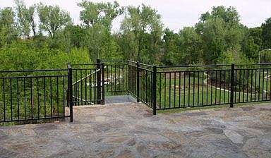 Balancy looking at the River