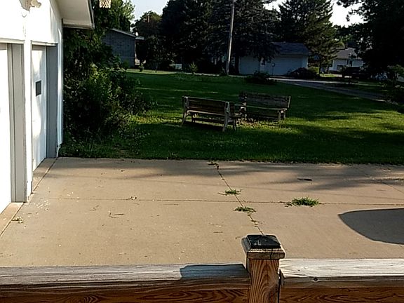 View of double lot from deck