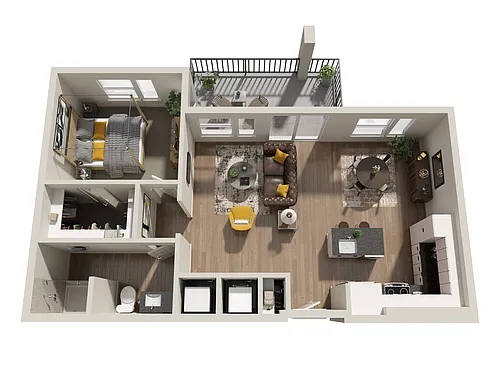 Floor plan Pearl District