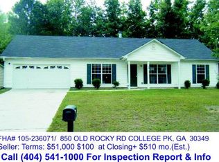 850 Old Rocky Rd, Atlanta, GA 30349