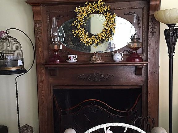 Antique Fireplace Mantel