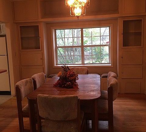 Dining Room with Window Seat