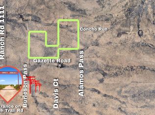 100 Rayburn Rd, Salt Flat, TX 79847