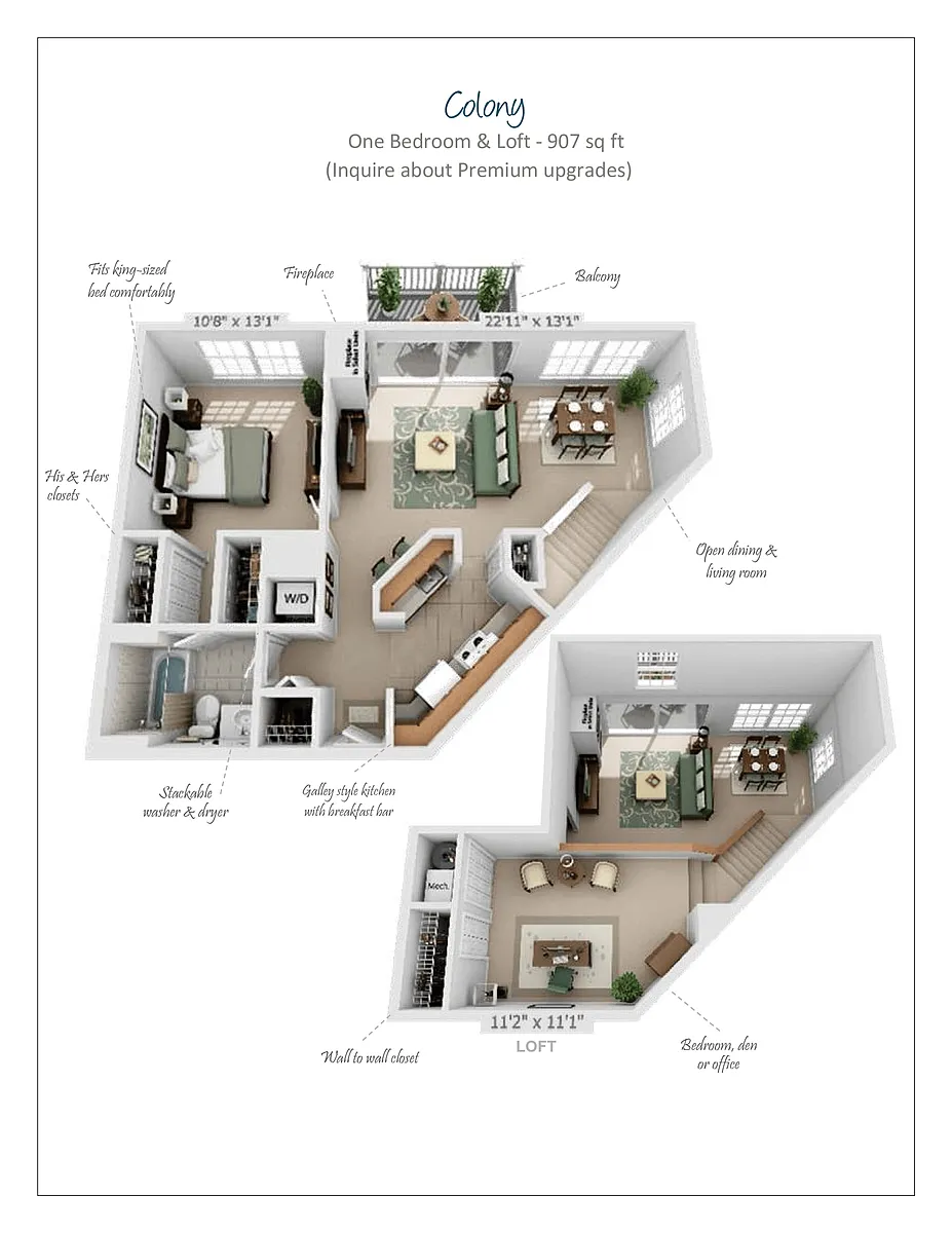 Floor plan Colony