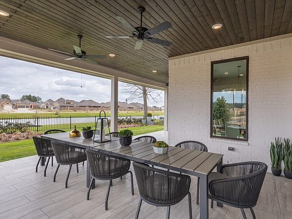 Representative Only Avinger Plan Covered Outdoor Living