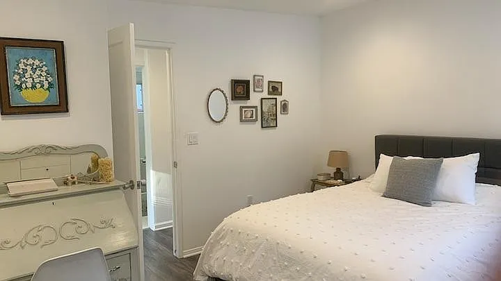 Master Bedroom with furniture