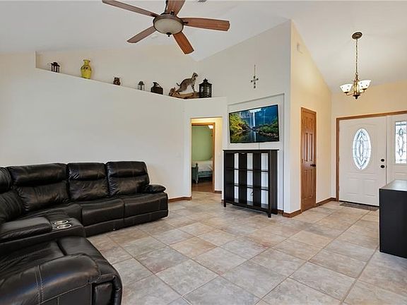 Living room off front entry