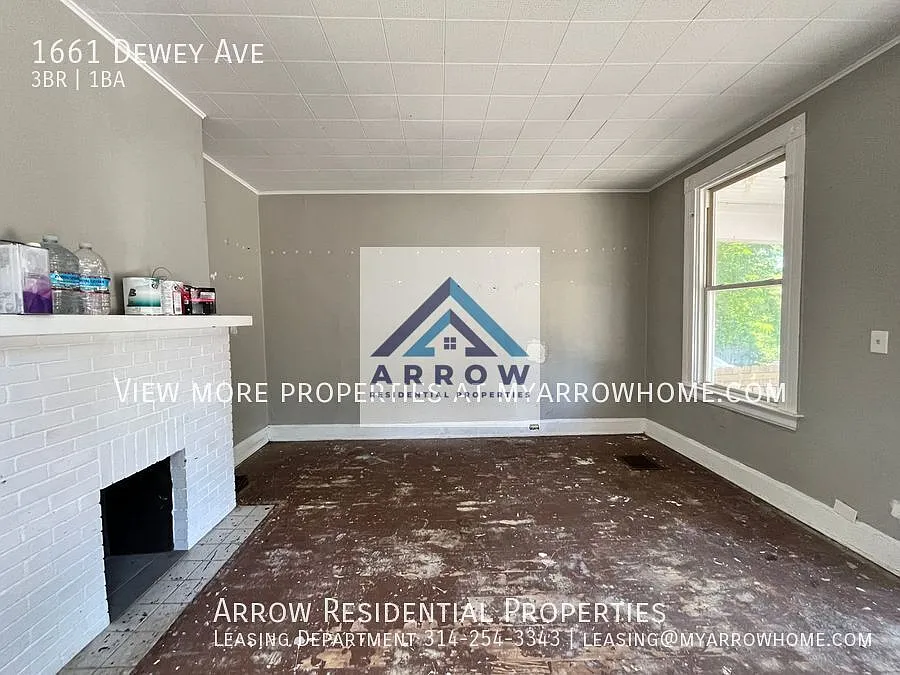 Under Renovation! 1661 Dewey Ave. | 3 BR 1 Ba| 1240 sq. ft — Photo 4