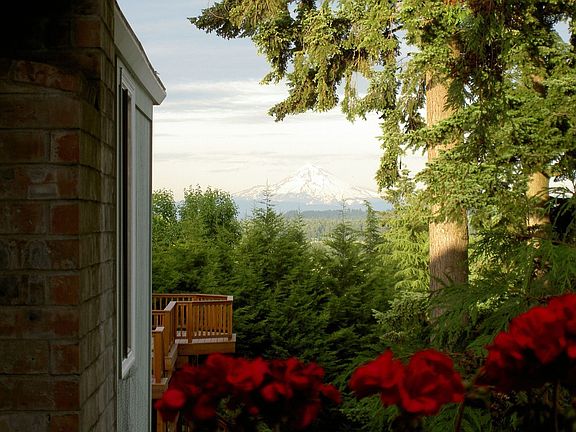 Mt. Hood deck view