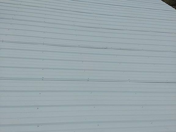 New White Metal Roof