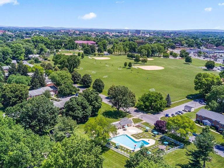 Aerial View of Our Community and Adjoining Lancaster Community Park