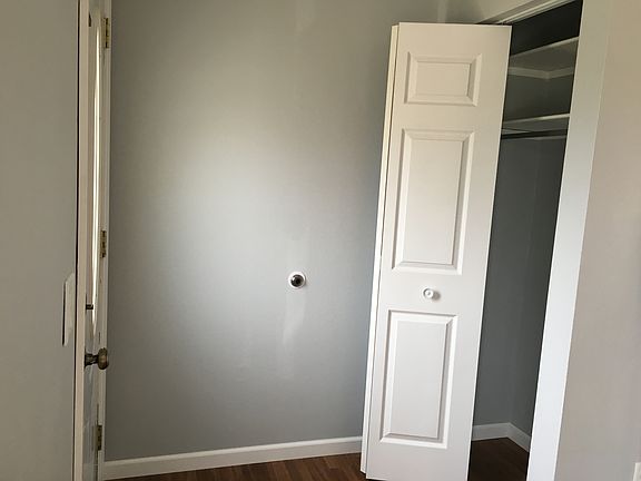 Coat closet at front door