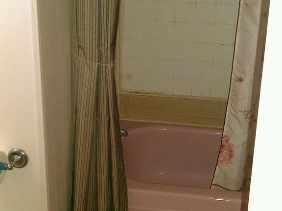 private shower from sink