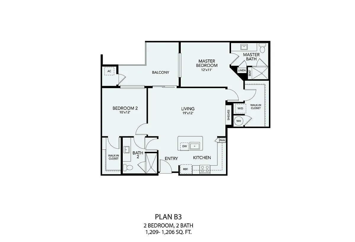 Floor plan B3