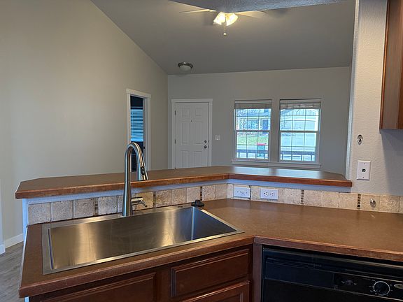 Sink View to living room