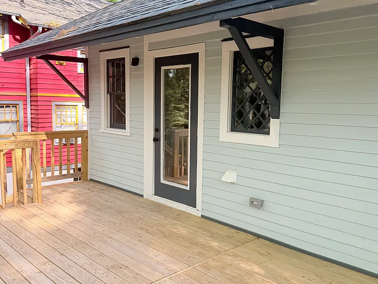 Back deck