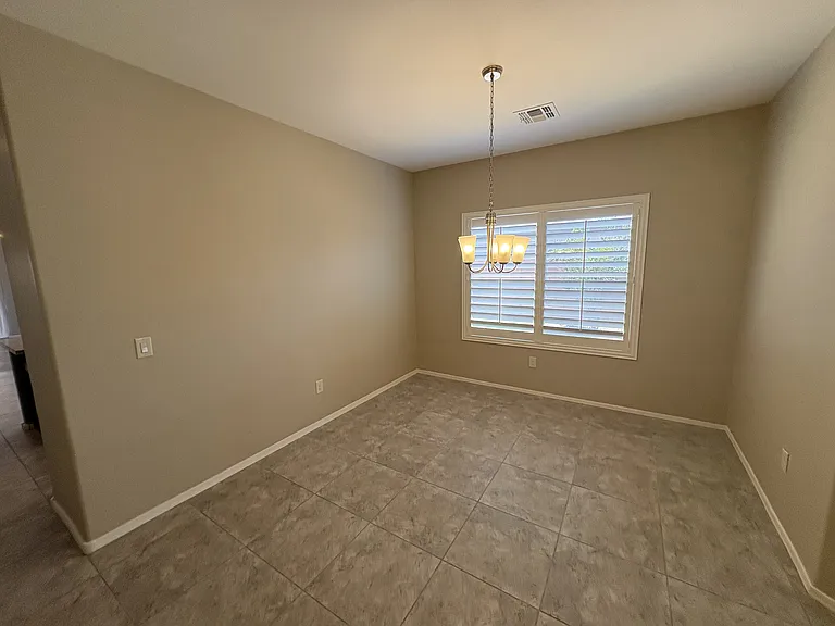 Formal dining area