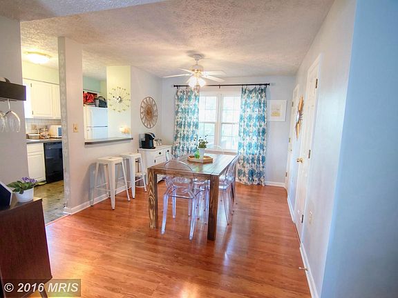 Spacious dining room