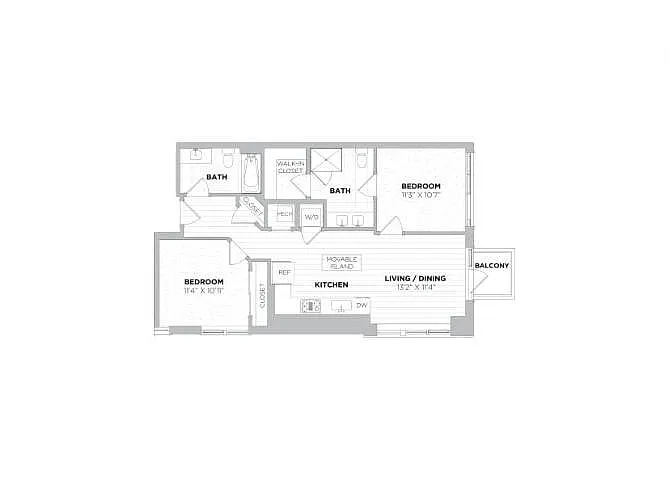 Floor plan Dylan 1I Den