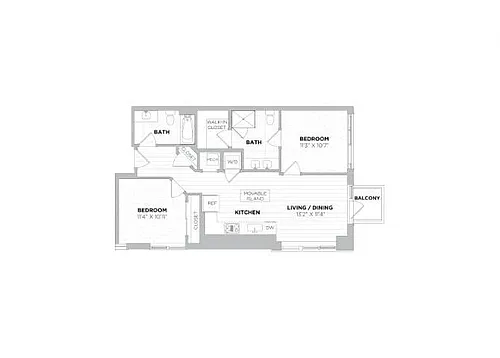 Floor plan Dylan 1I Den