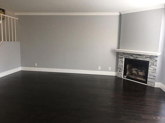 Living room beautiful hardwood floors