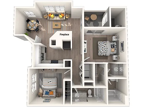 Floor plan B2