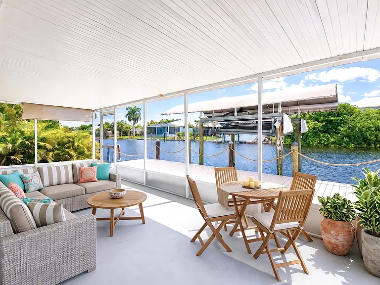 Staged Lanai