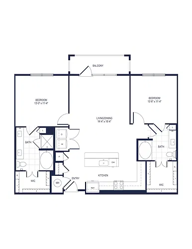 Floor plan B1-1