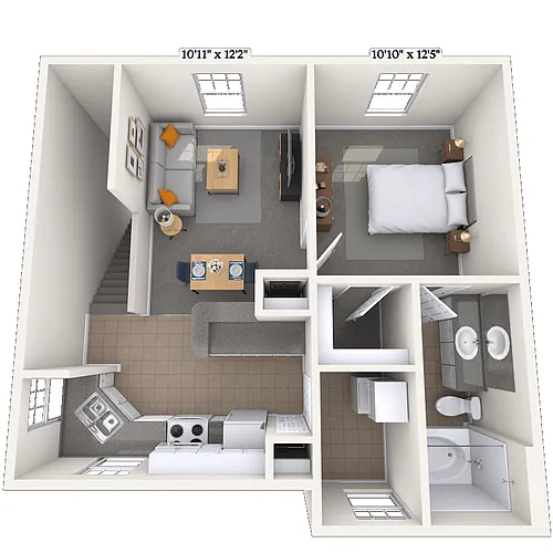 Floor plan 11C