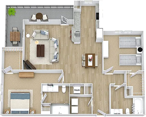 Floor plan Mason