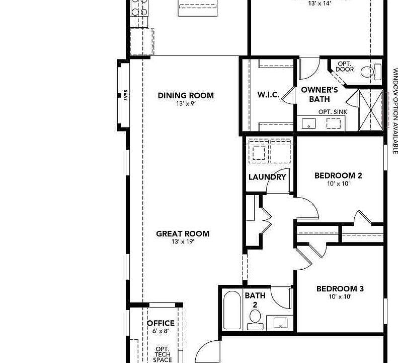 Horizon First Floor Plan