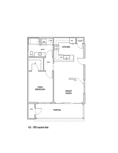 Floor plan A2