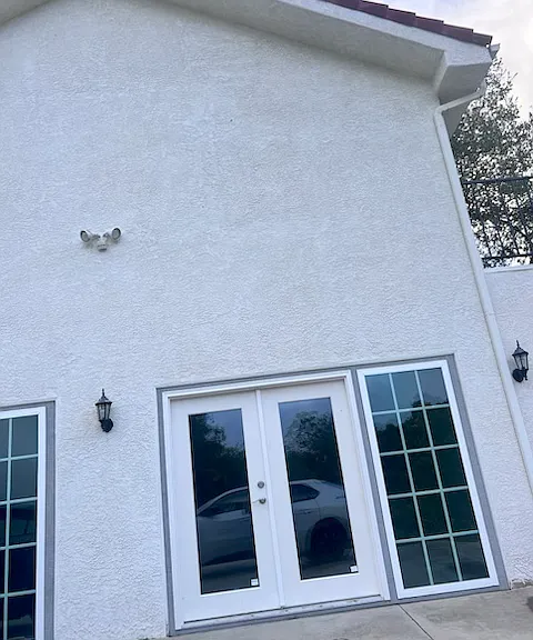 Entrance of the guest house