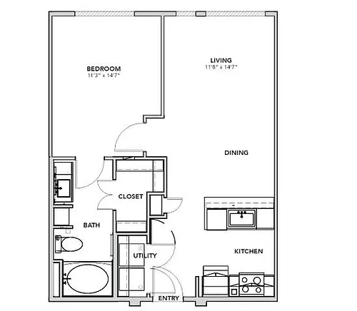 Floor plan A0 - III