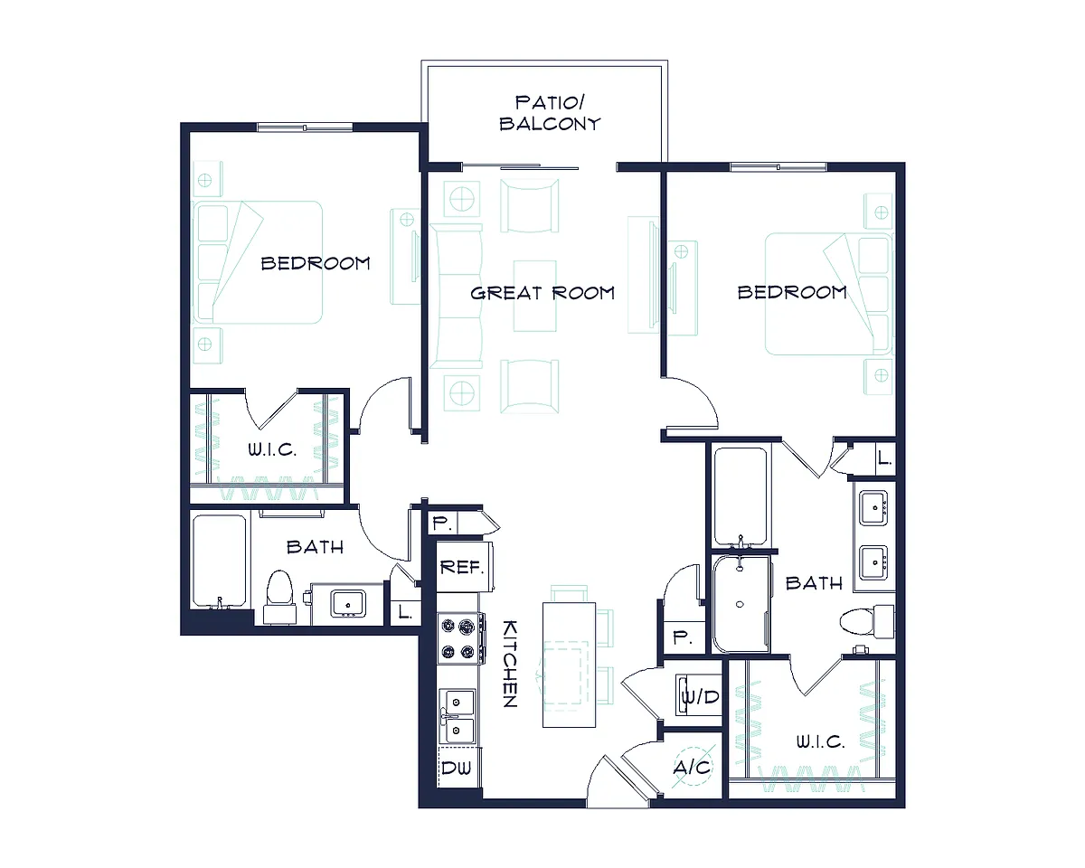 Floor plan C2