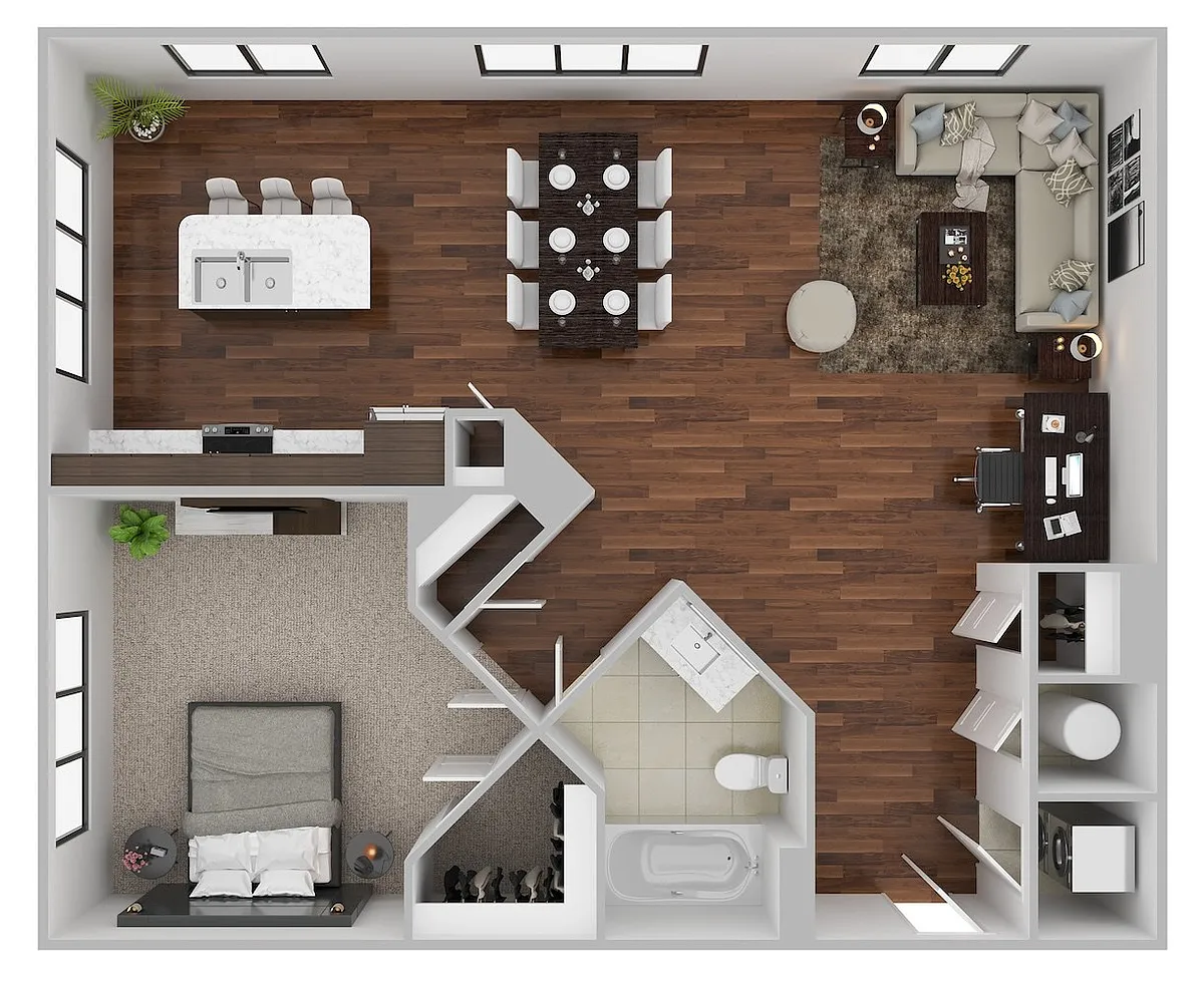 Floor plan Buchanan