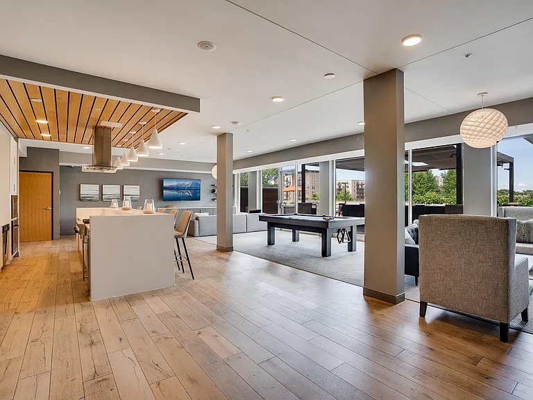 There's ample space for hosting in our clubroom.