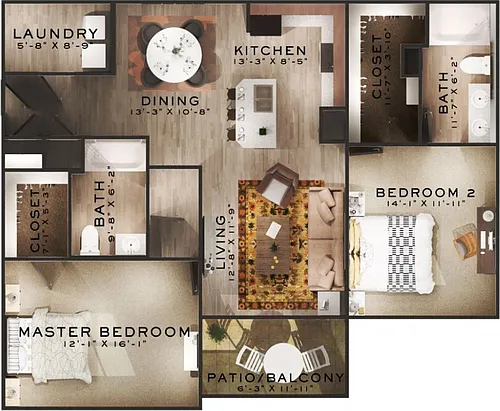 Floor plan Pelham