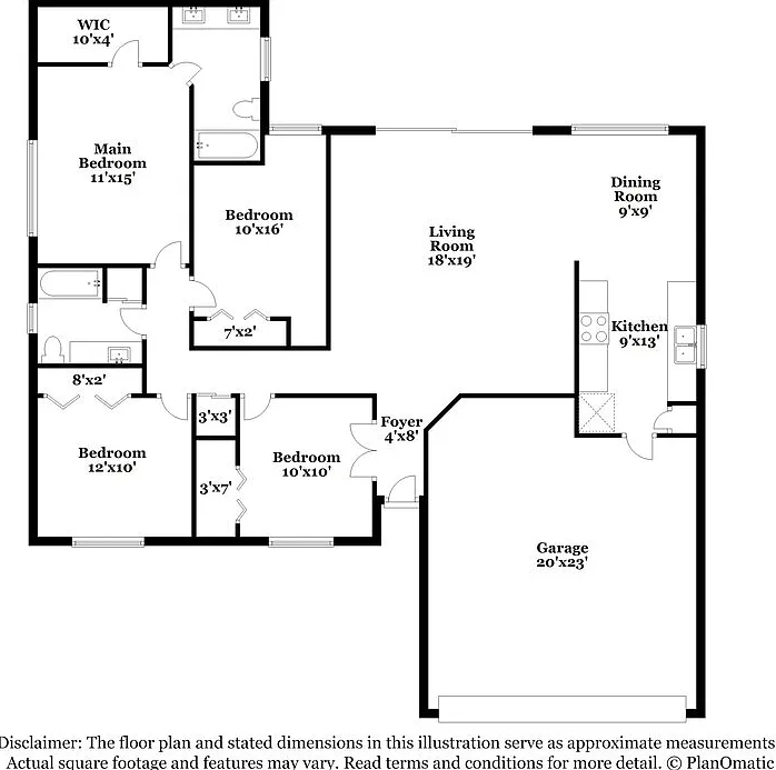 4 bed, 2.0 bath, 1575 sqft, $2,610 — Photo 2