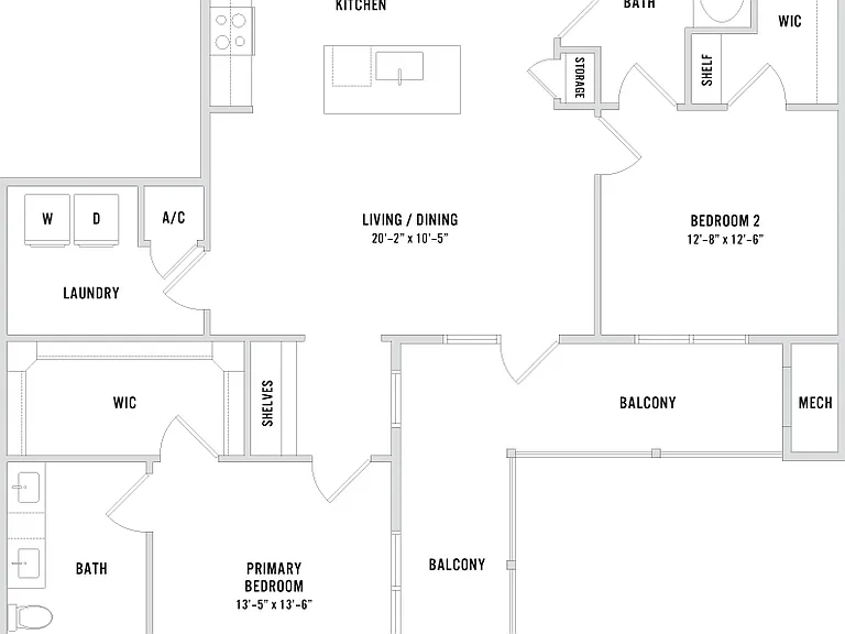 The-Aven-B3-2BR-1478sf The-Aven-B3-2BR-1478sf