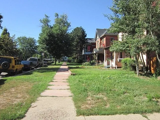 Nice, tree-lined street with amazing Victorians!