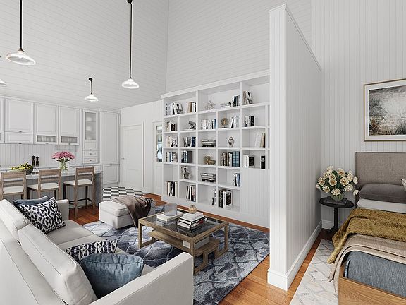 Virtual Cottage Concept Plan with Staging