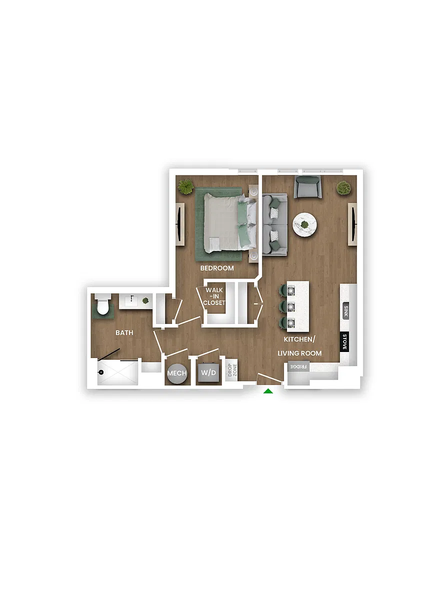 Floor plan A9AW WDU 100%