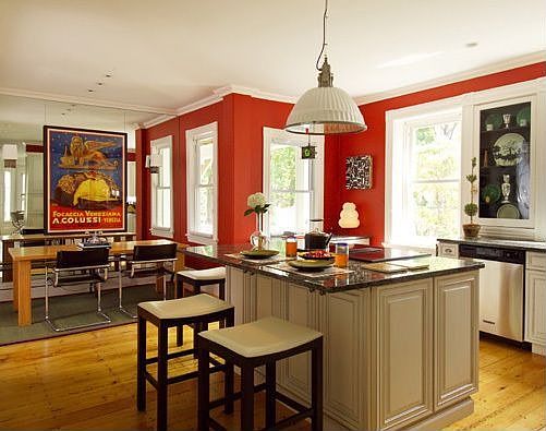 Kitchen and Eating Area